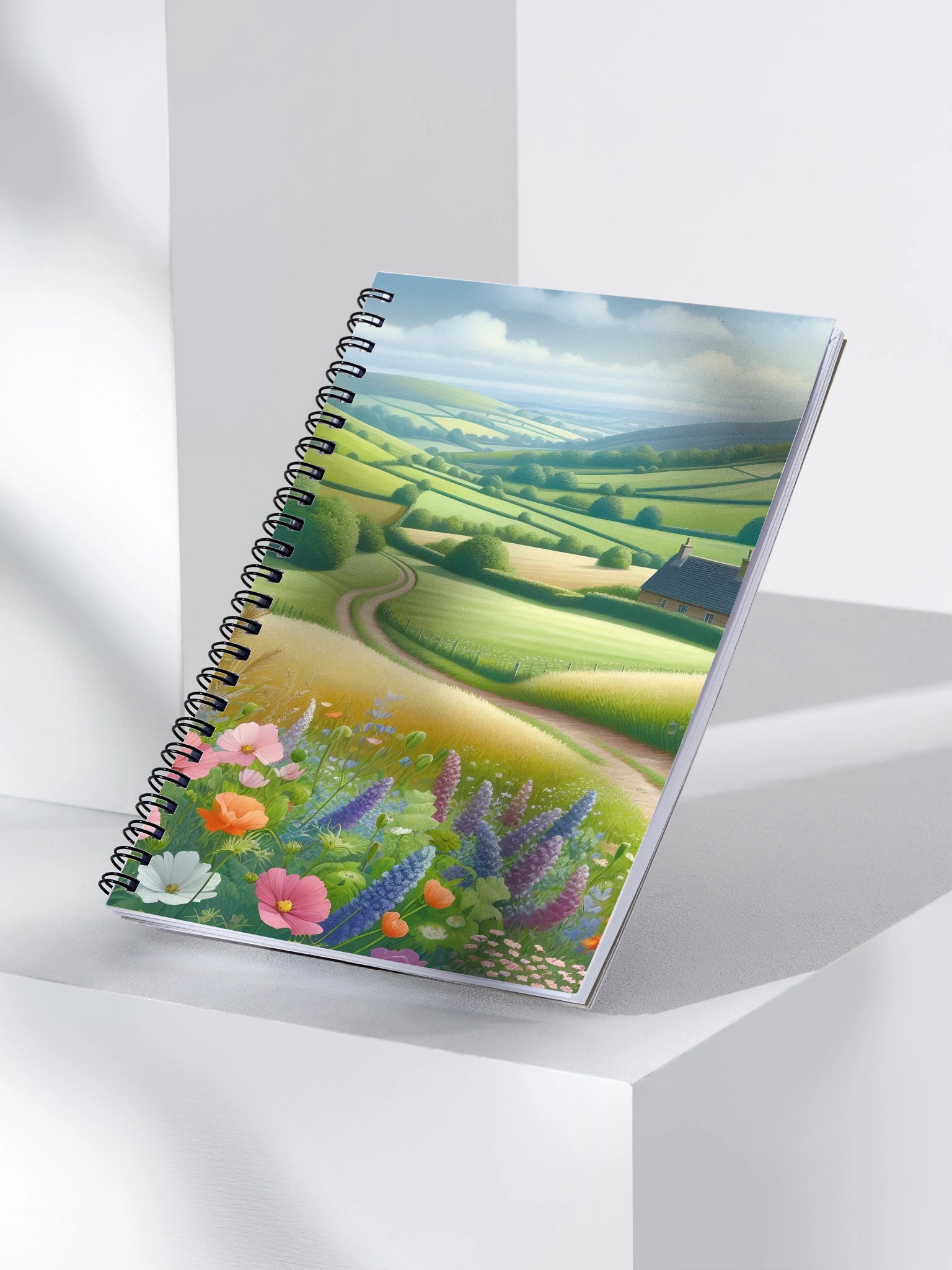 The Winding Way Spiral Doted Notebook product image (3)
