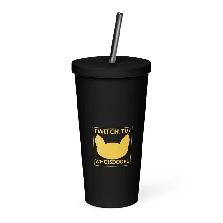 Doopsters - I know a Dog Gamer - 20 Ounce Insulated Tumbler with Straw product image (2)