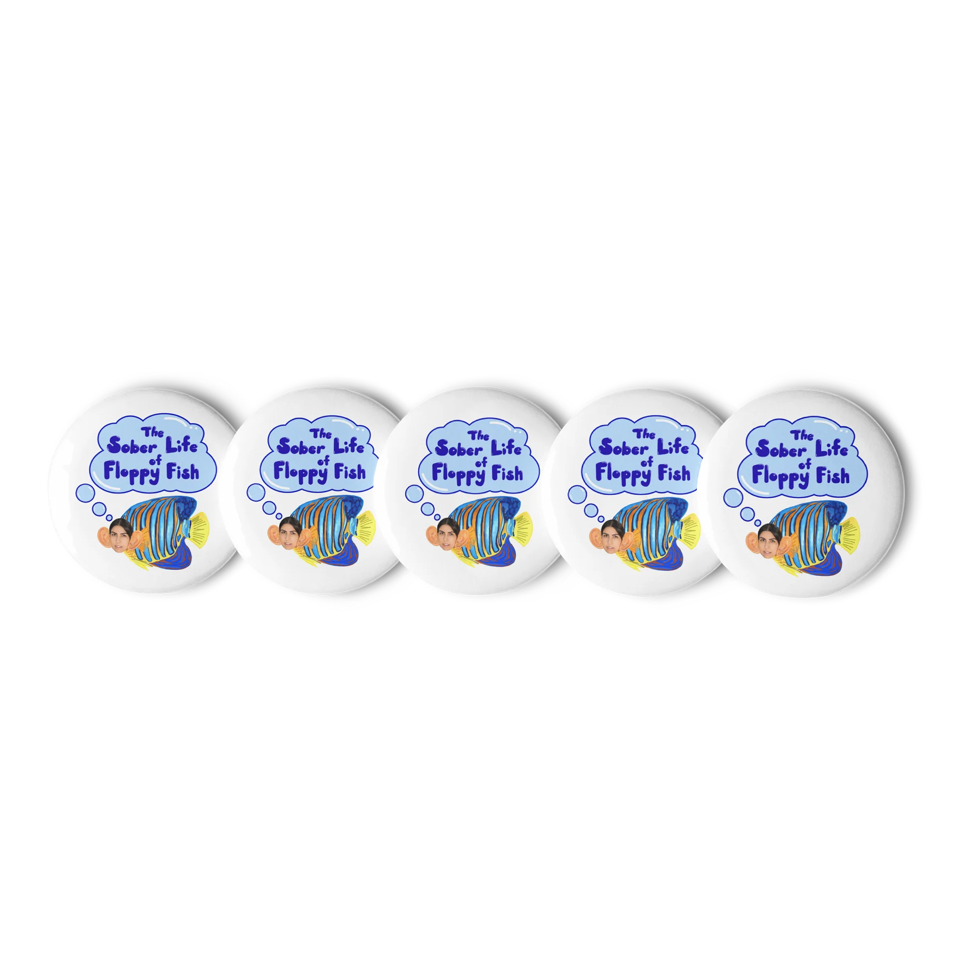Sober Floppy Fish Pins product image (1)