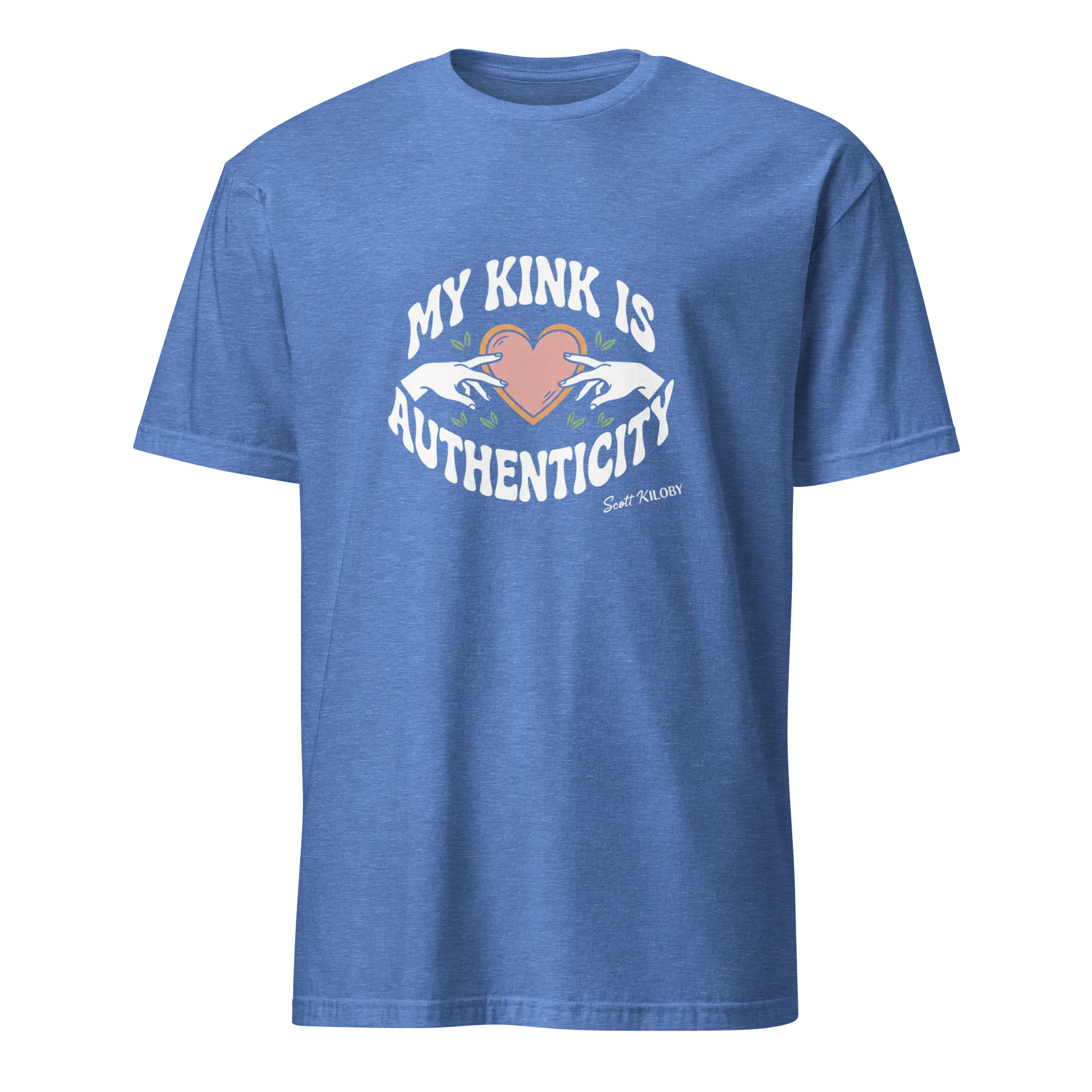 “My Kink Is Authenticity” Heather Royal Soft-Style T- product image (1)
