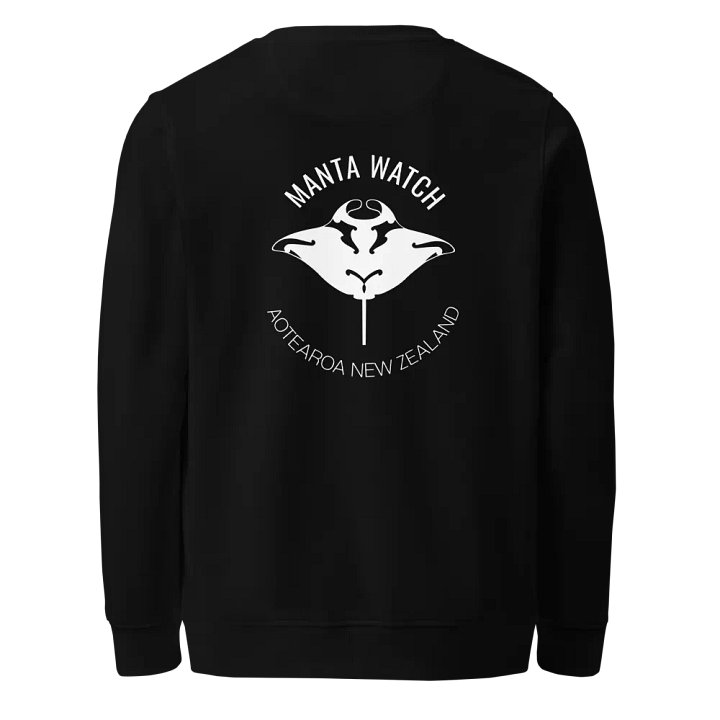 Manta Unisex Sweater (White Logo) product image (2)