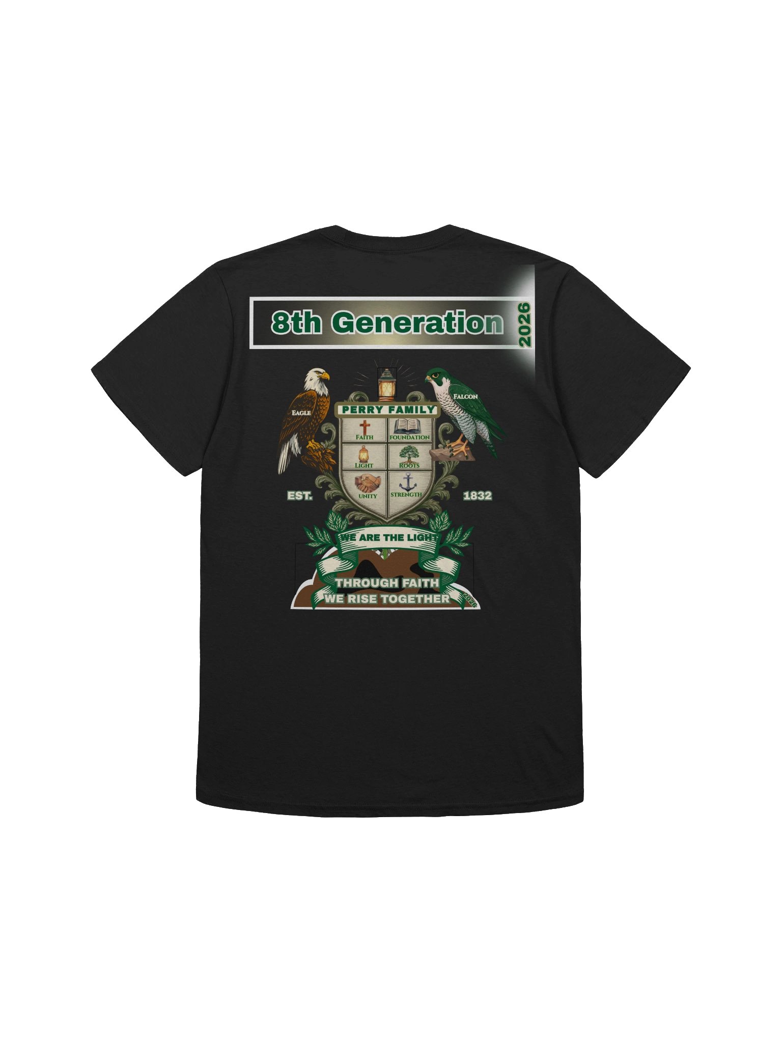 Perry Family Reunion 2026 Gildan Unisex Softstyle T-Shirt– 8th Generation | Legacy Edition product image (2)