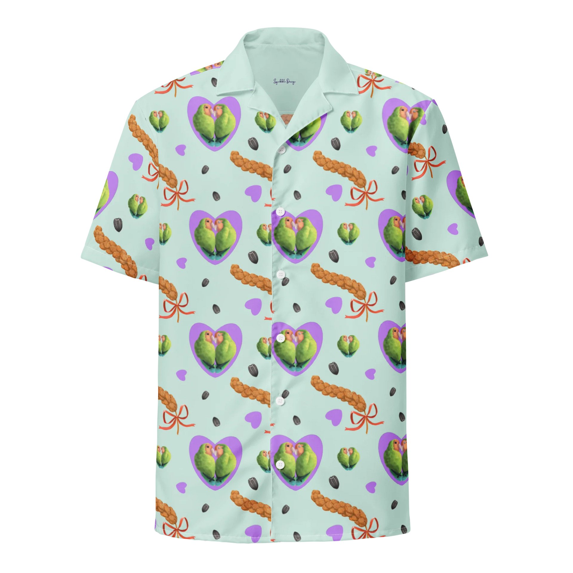 Lovebirds Short-sleeved Shirt product image (1)