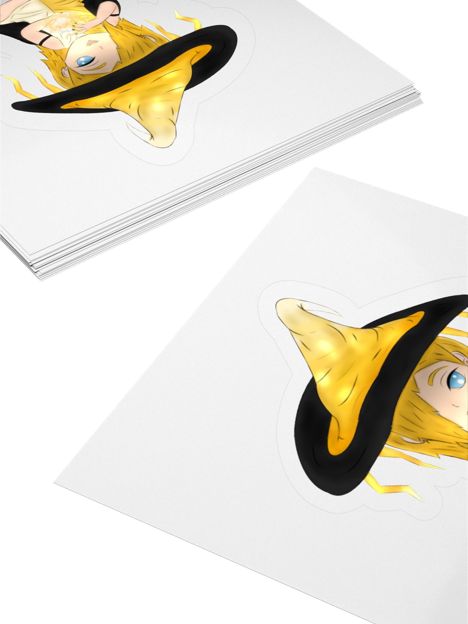 Lightning Witch Aidan | Stickers Set product image (13)