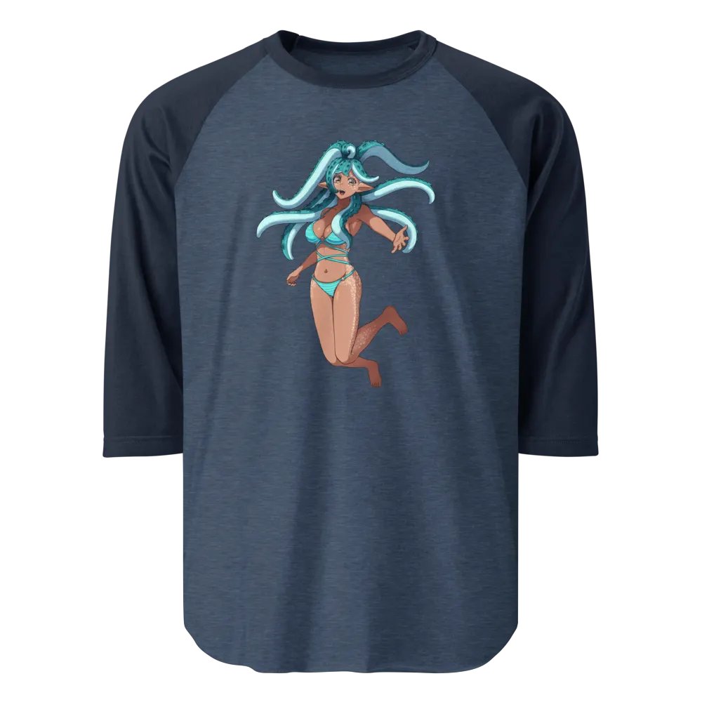 SquidorabL Swimming - Dark Blue Raglan product image (1)