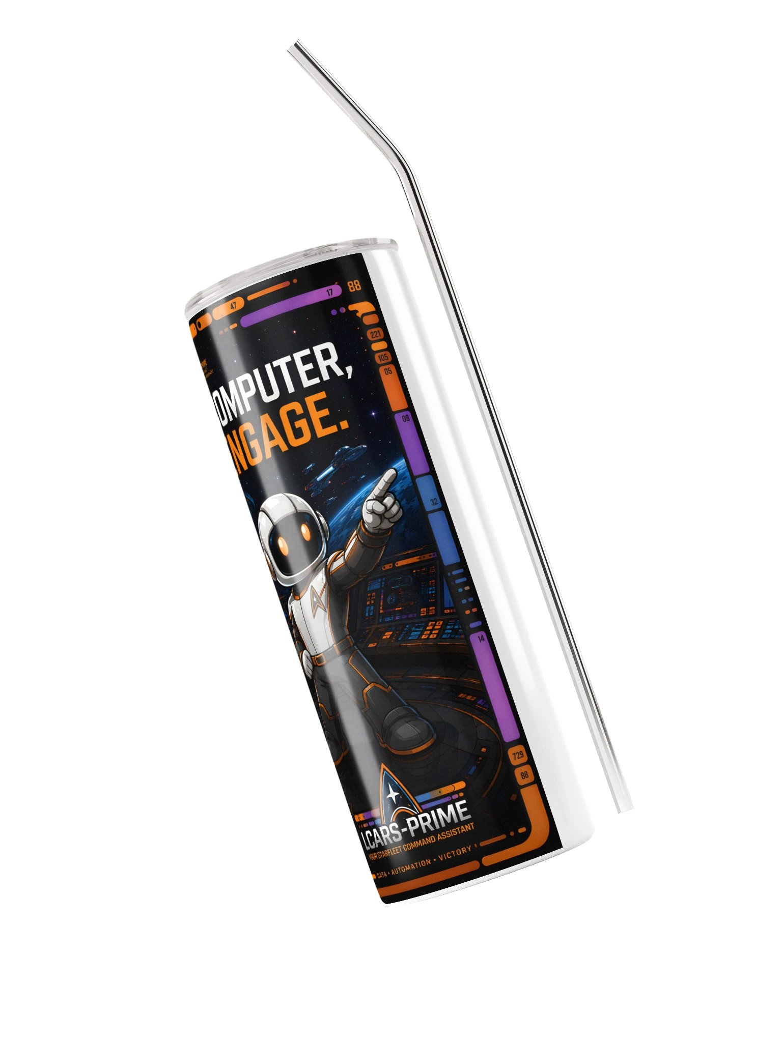 LCARS Prime Stainless Steel Tumbler product image (3)