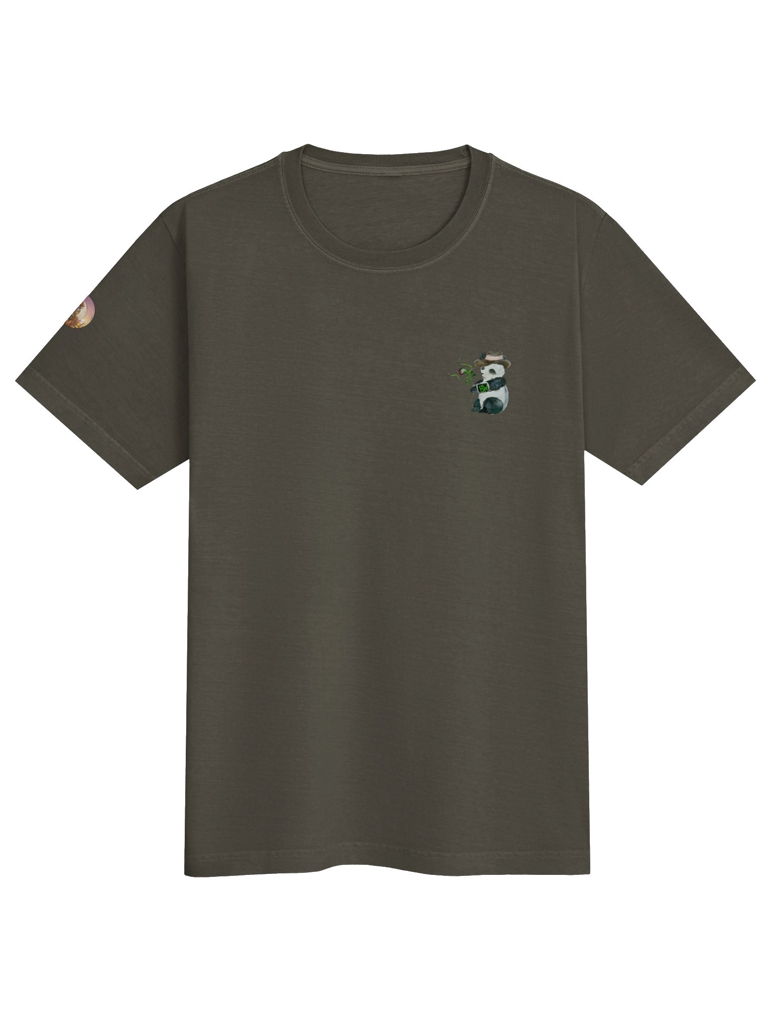 Bio Wagon Charity Panda Graphic Oversized Tee product image (41)