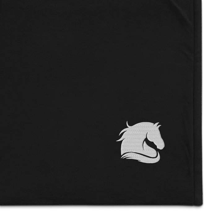 S7 Horse Logo Port Authority Embroidered Premium Sherpa Blanket product image (1)