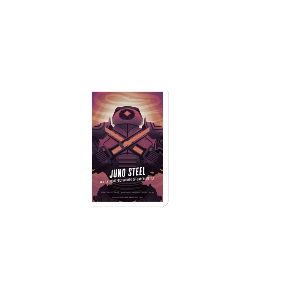 Juno Steel and The Mega-Ultrabots of Cyberjustice Magnet product image (1)