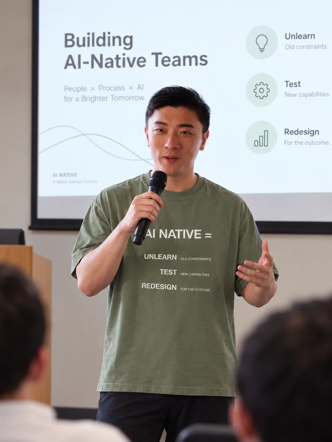 AI Native = Unlearn. Test. Redesign. product image (2)