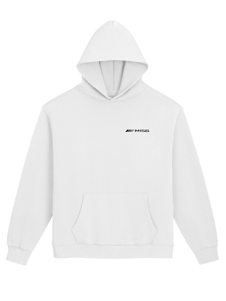 The 6.2L Symphony Hoodie: White Double-Sided product image (1)