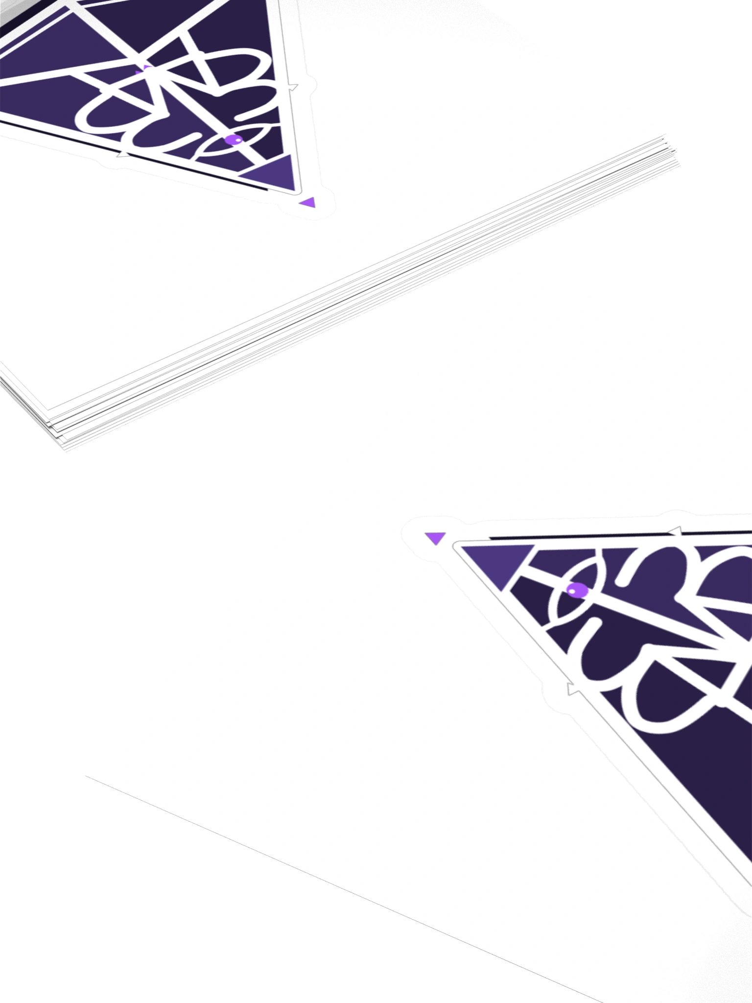 AMP-33 Pyramid 3D — Transfer Sticker product image (4)