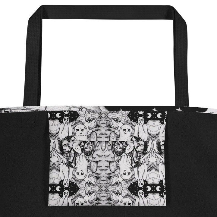 Graveyard Brawl All-Over Tote Bag product image (2)