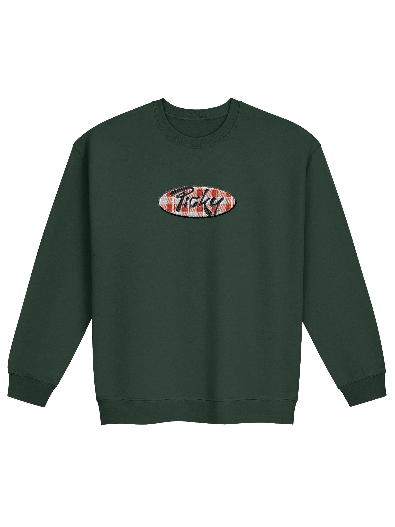 Picky Embroidered Crewneck (4 Colors) product image (6)