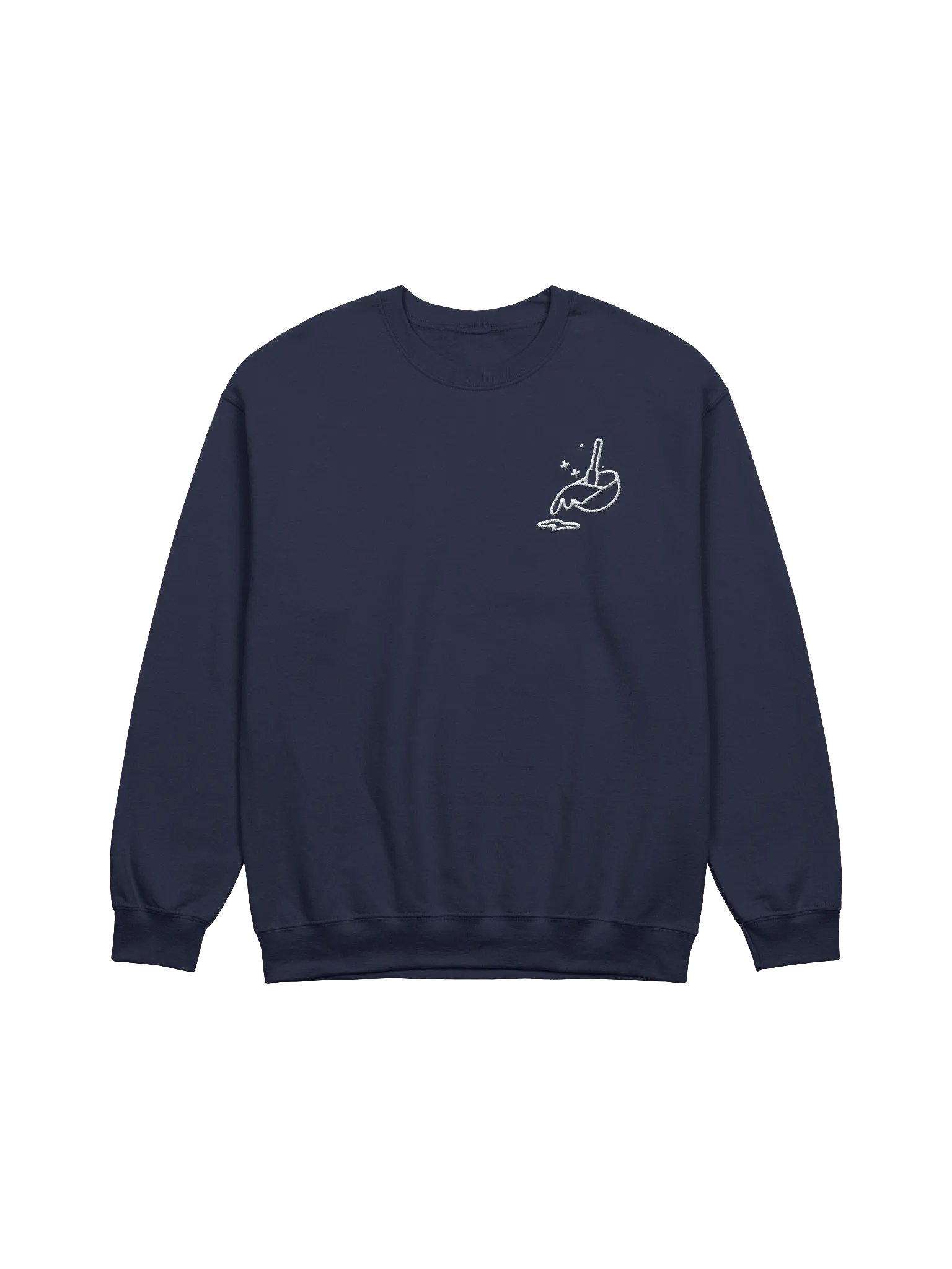 The Amateur Embroidered Sweater (Dark) product image (3)