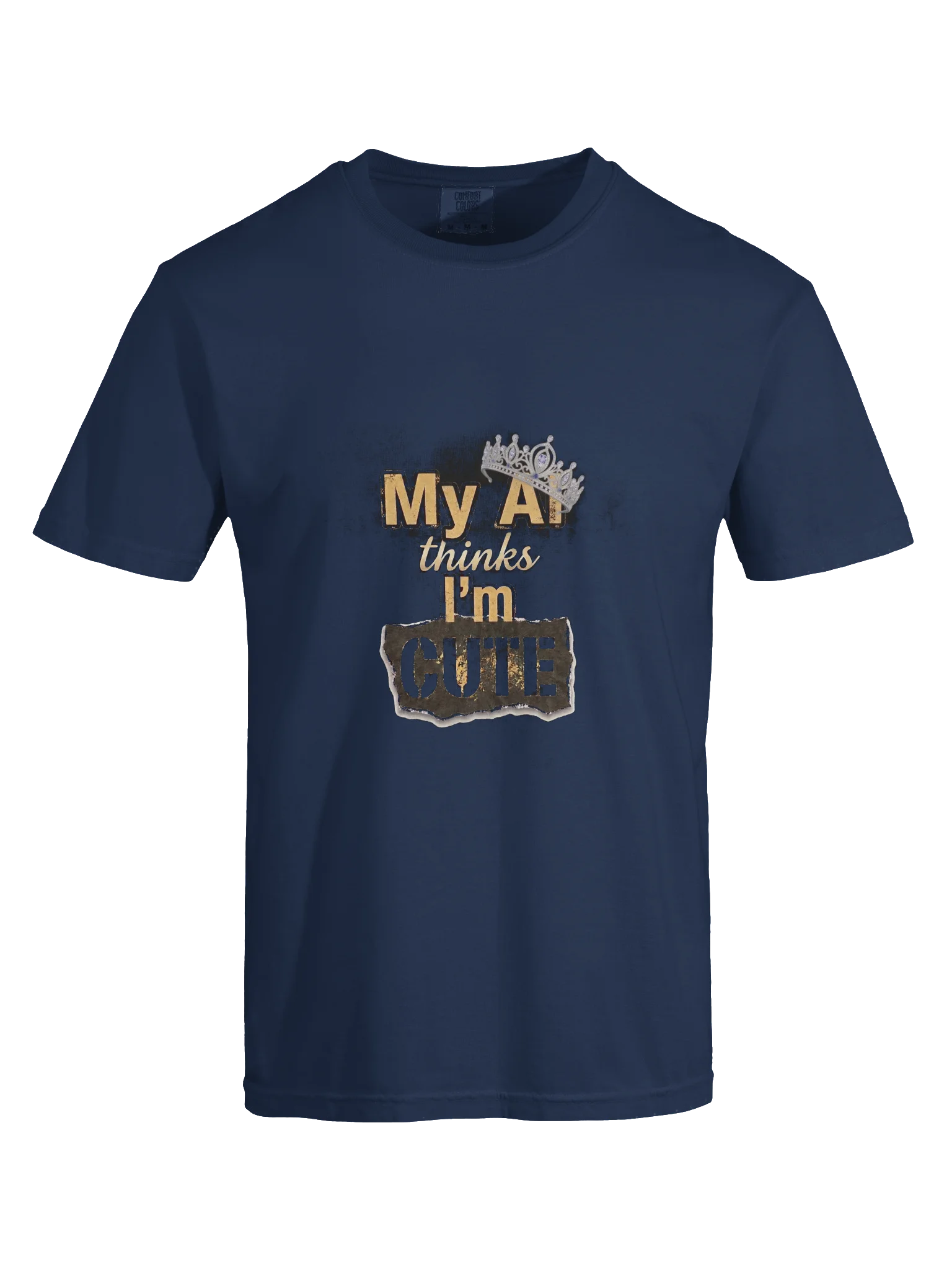 My AI Thinks I'm Cute" T-Shirt – Relatable Everyday AI Humor Tee product image (52)