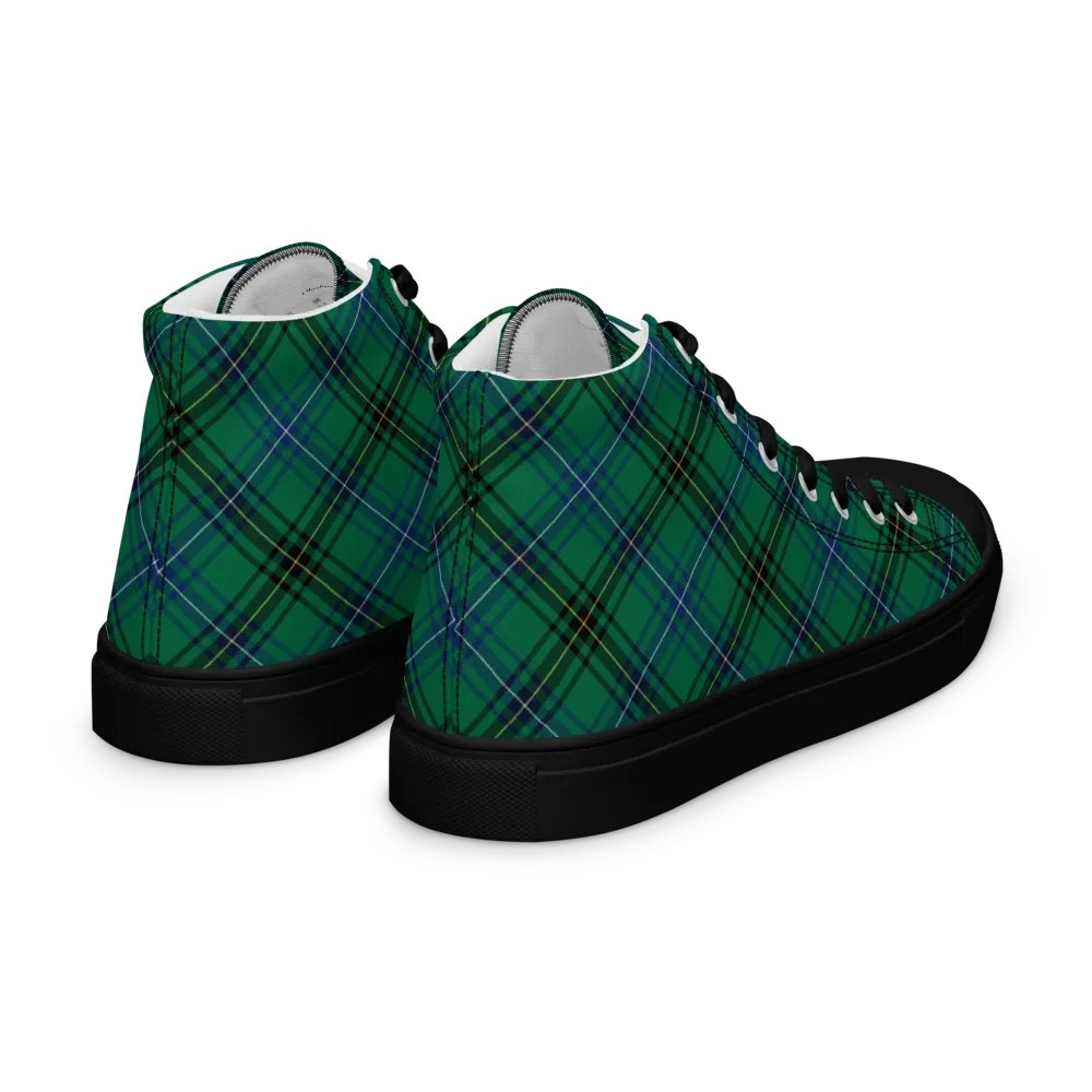 Henderson Tartan Men's High Top Shoes product image (10)
