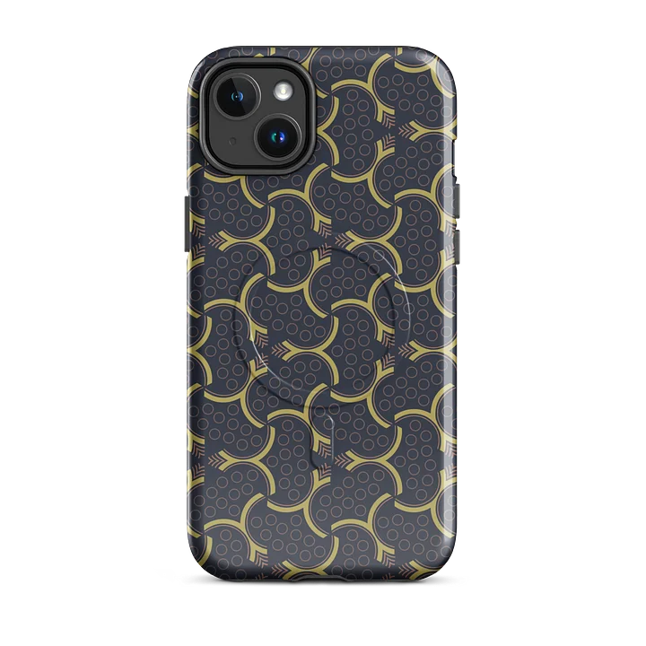 Fractal Fever iPhone 17 Tough MagSafe Case - Shockproof Dual-Layer Geometric Protective Cover product image (2)
