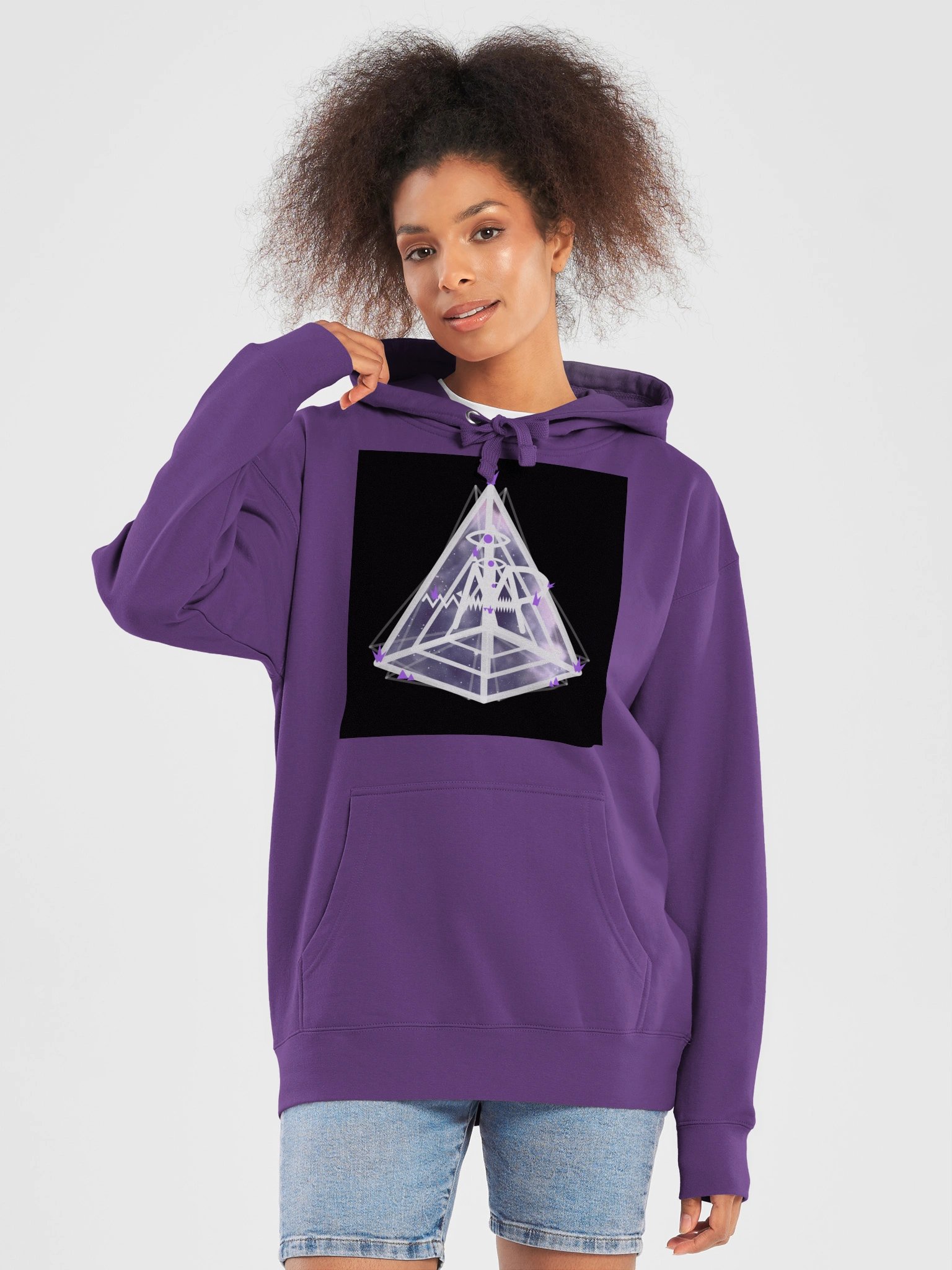 Mt. AMP 9D Galaxy Hoodie — Purple product image (5)