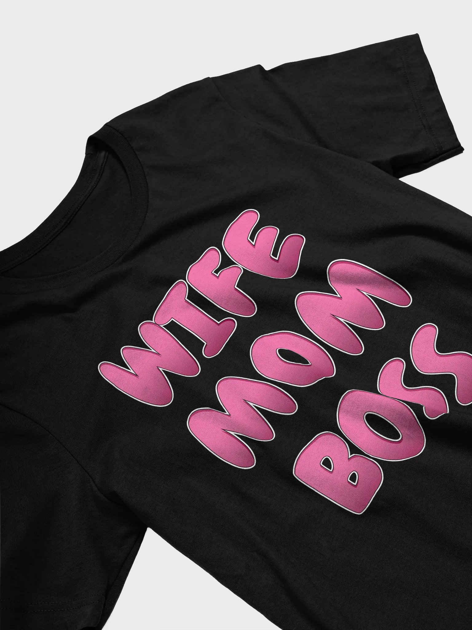 Wife Mom Boss Funny Mother's Day T-Shirt product image (8)