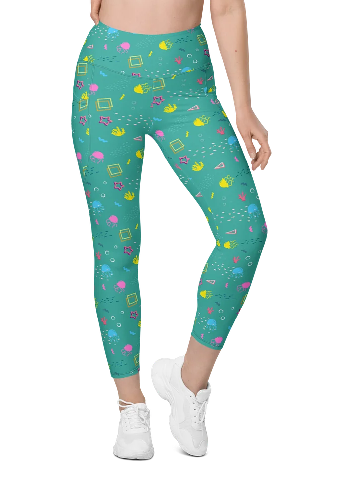 Shifty Seas pattern pocket leggings product image (1)