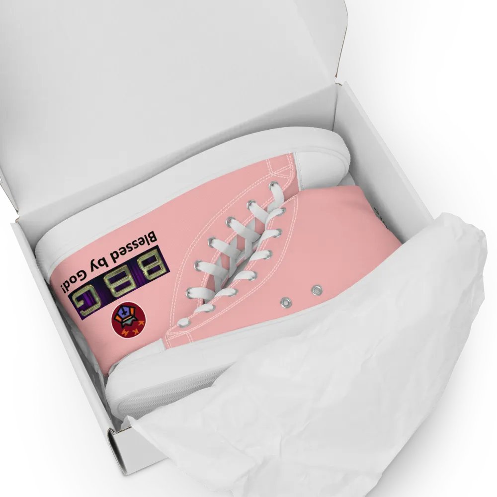 BBG Pink High Tops product image (8)