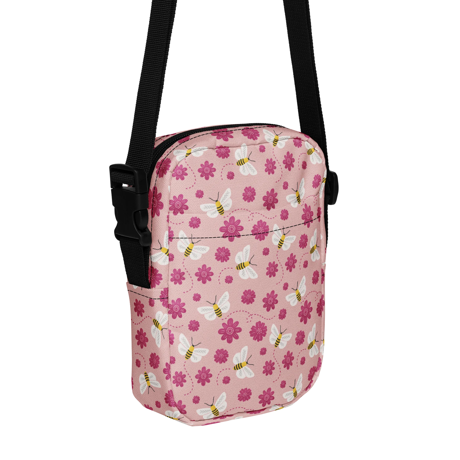 Little Pink Bees Crossbody Bag product image (1)