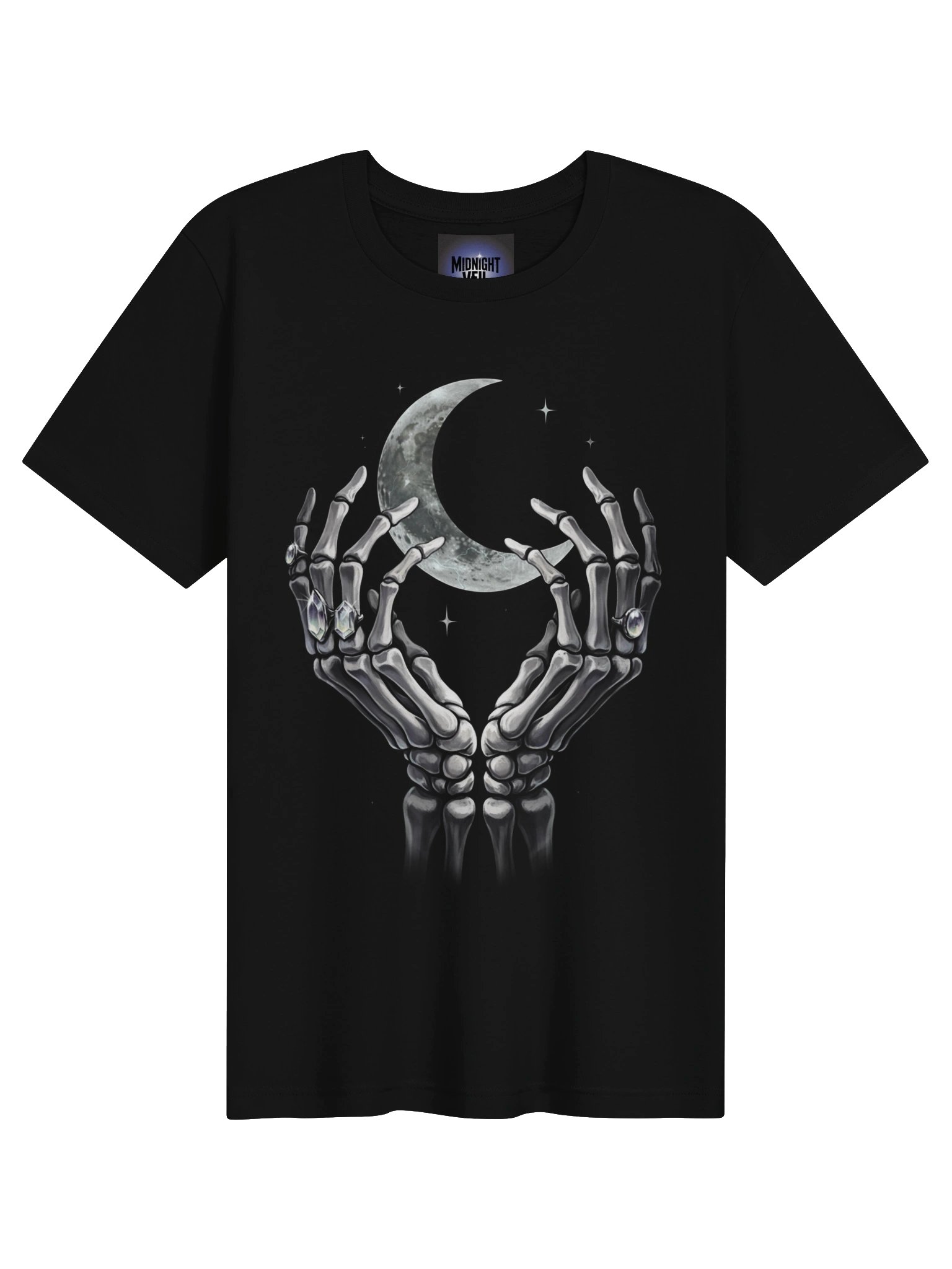 Midnight Veil — Hands of the Crescent Tee product image (4)