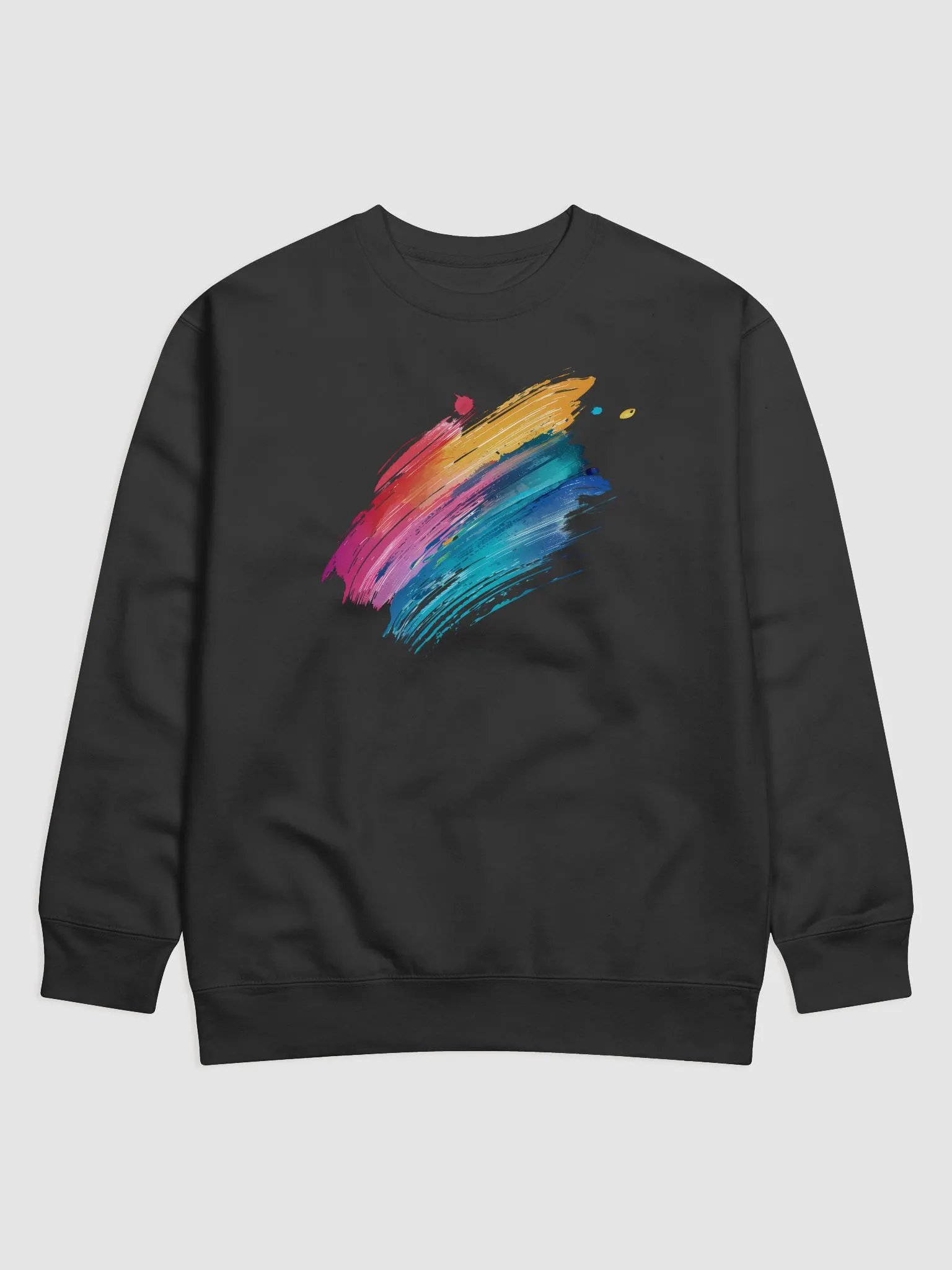 Vivid Spectrum Brushstroke Sweatshirt product image (5)