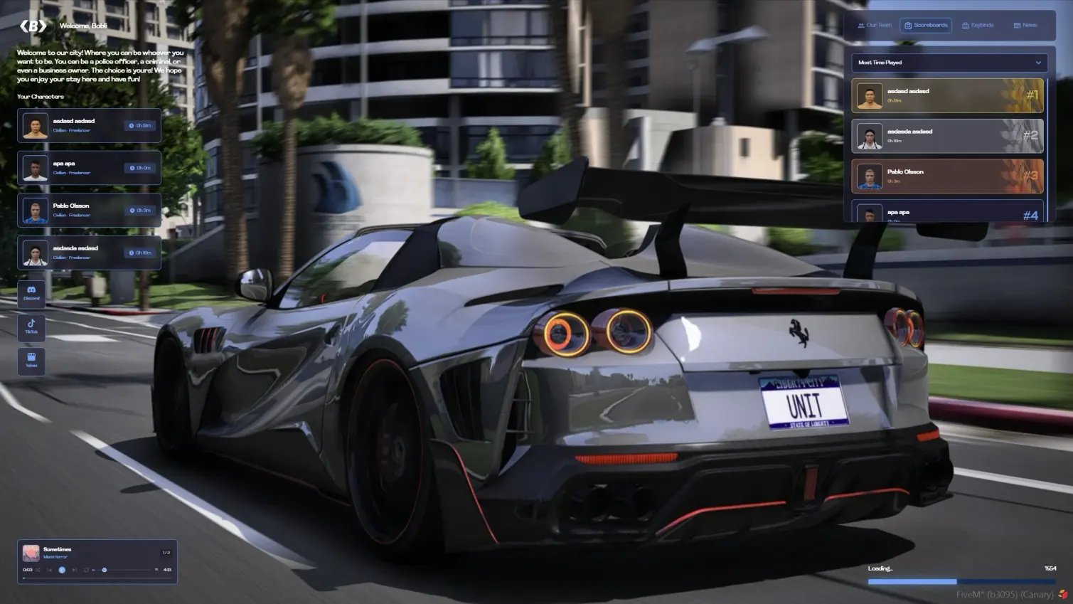 Loading Screen | Most Advanced Fivem Loading Screen [QBCore / ESX / QBox ] product image (2)