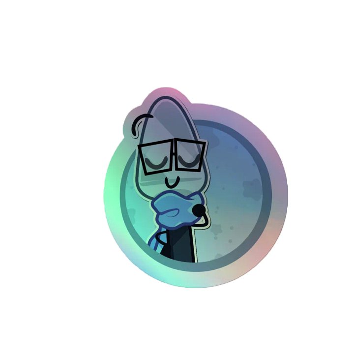 UPDATED Slice Icon Sticker || Planet Hoppers product image (2)