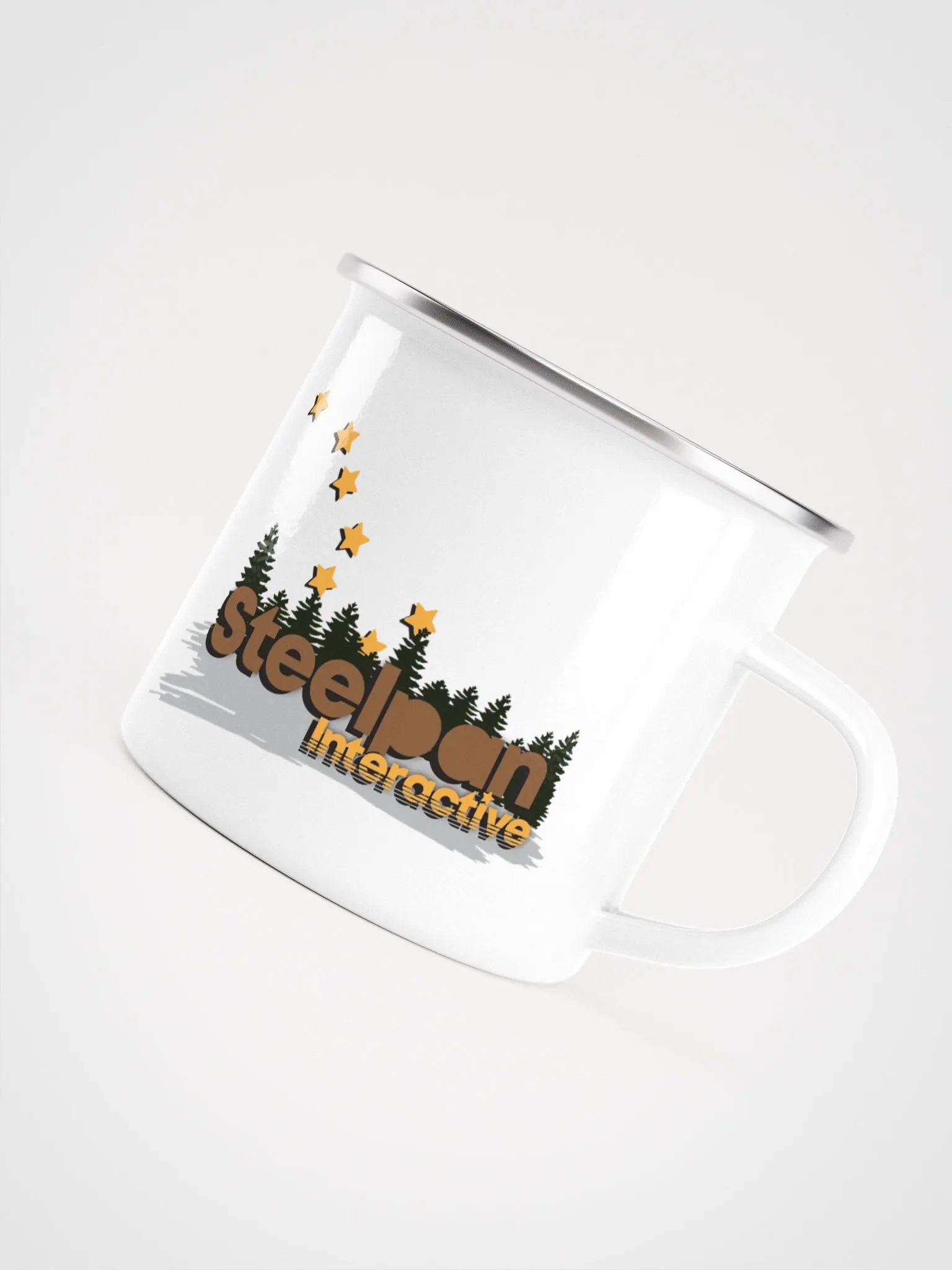 Steelpan Interactive Classic Logo Enamel Mug product image (5)