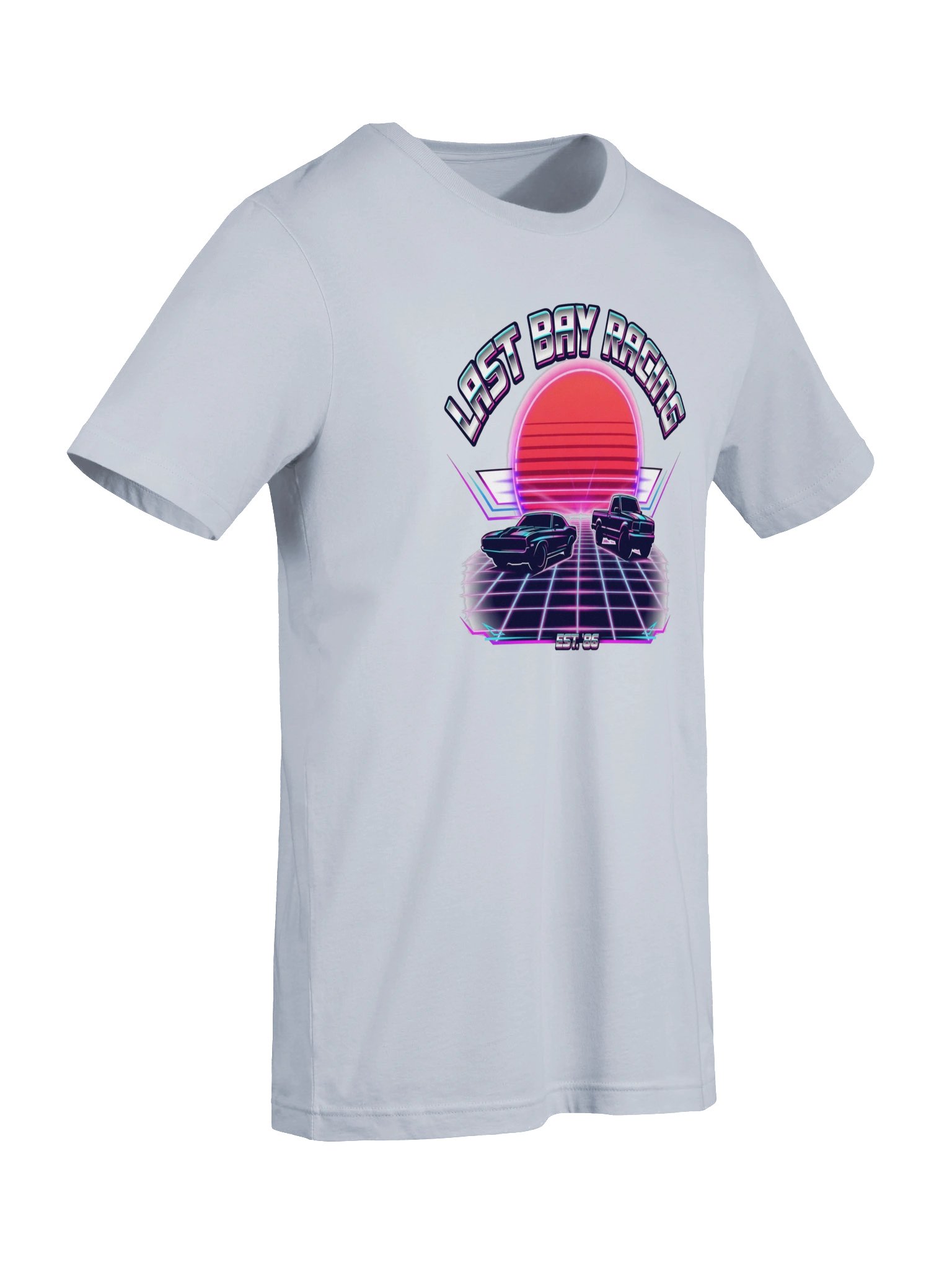 Last Bay Racing '86 Synthwave Funny Mechanic T-Shirt product image (7)
