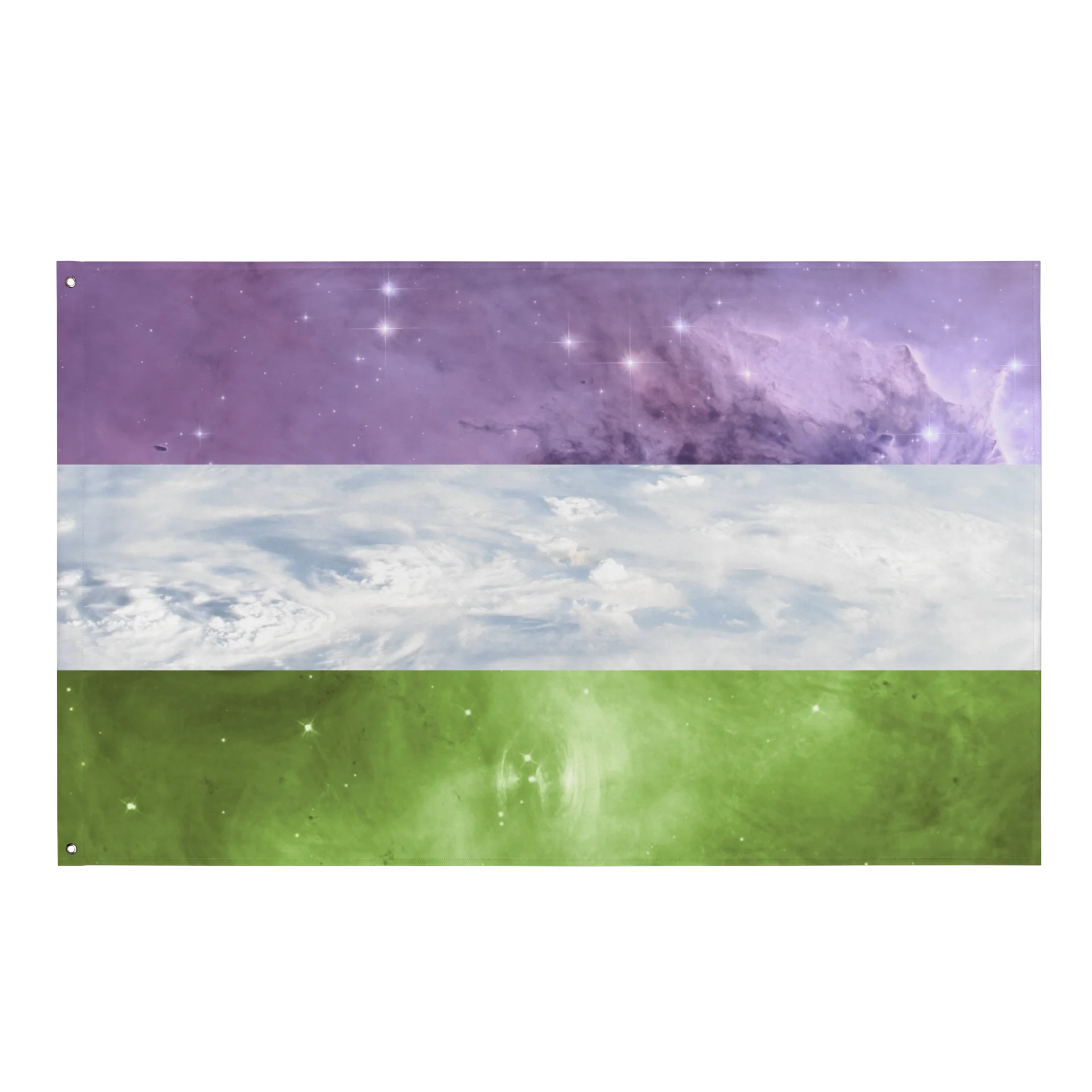 Genderqueer Space Pride Flag product image (1)