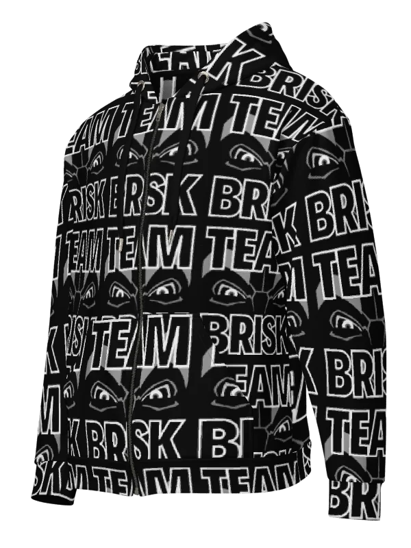 Team Brisk Recycled Unisex All Over Print Hoodie product image (2)