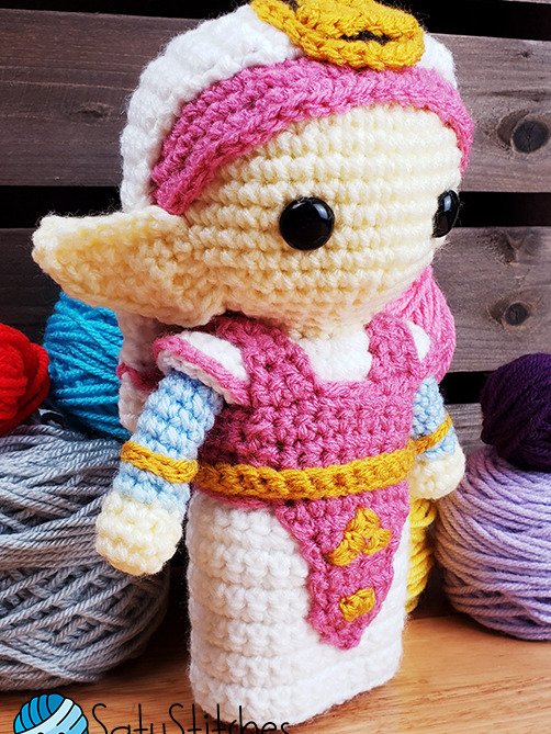 Young Zelda Crochet Pattern product image (1)