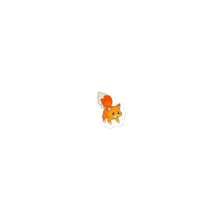 Crayon Fox Magnet product image (1)