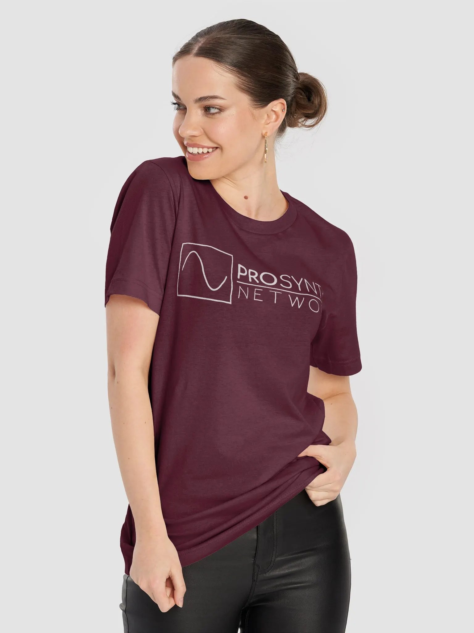 Pro Synth Network Basic Tee - Horizontal Logo product image (79)
