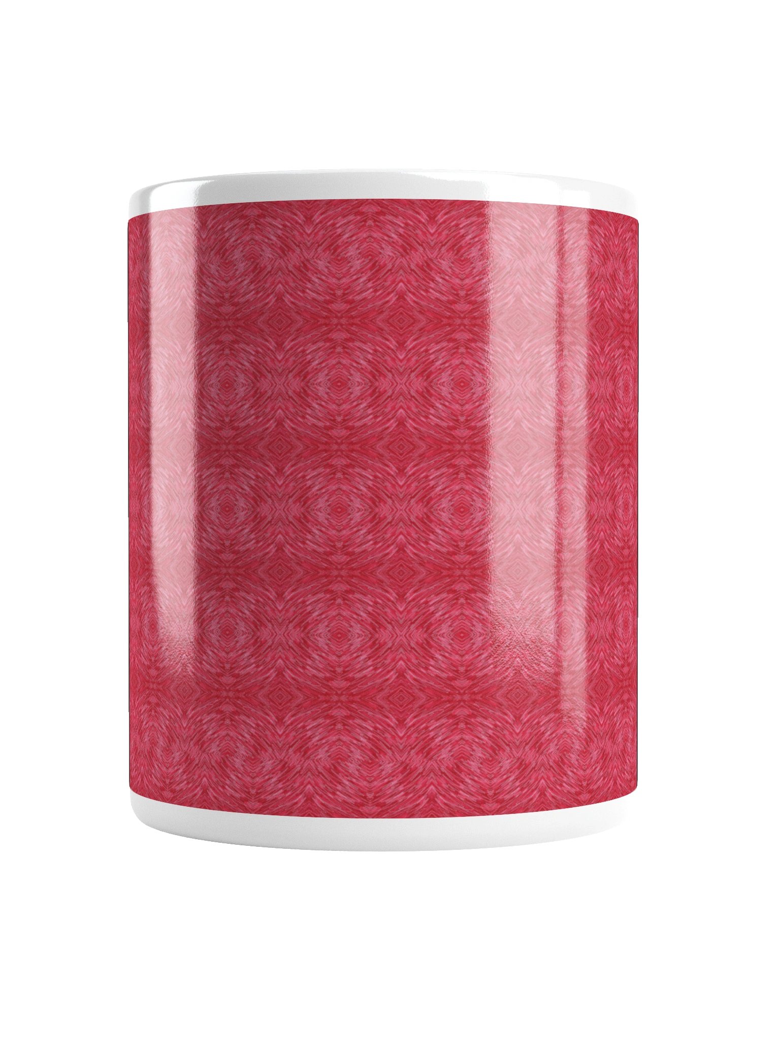 Crimson Frost – White Glossy Mug product image (3)
