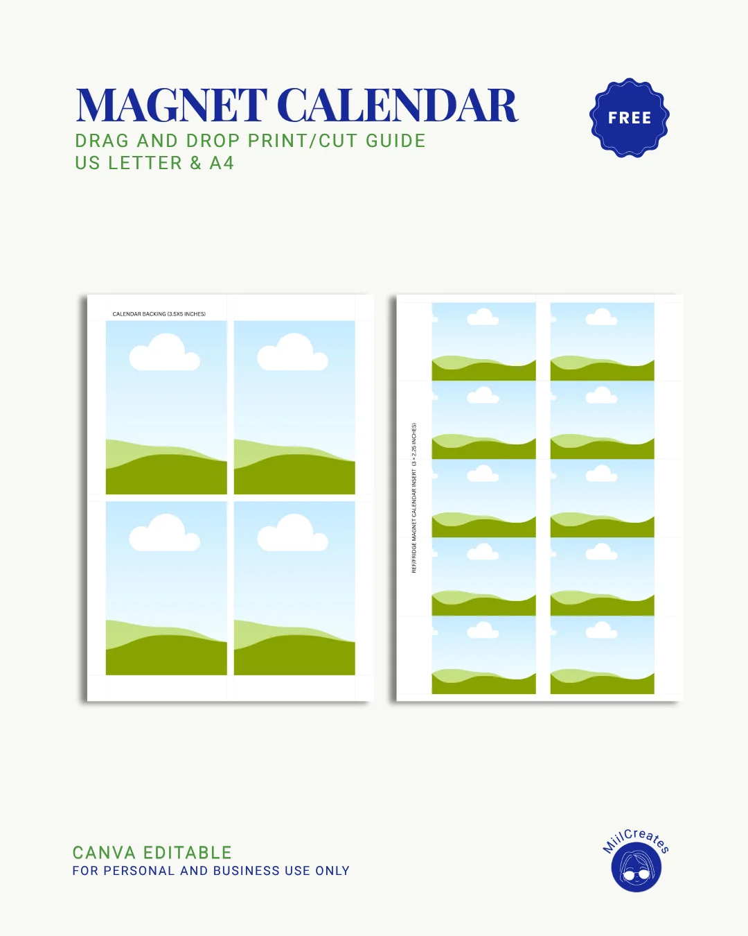 Free Ref Magnet 2027 Calendar product image (2)