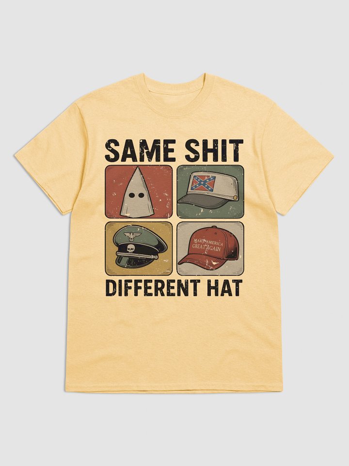 No Kings in America Anti Trump Shirt - Same Shit Different Hat Political Protest Graphic Tee product image (2)