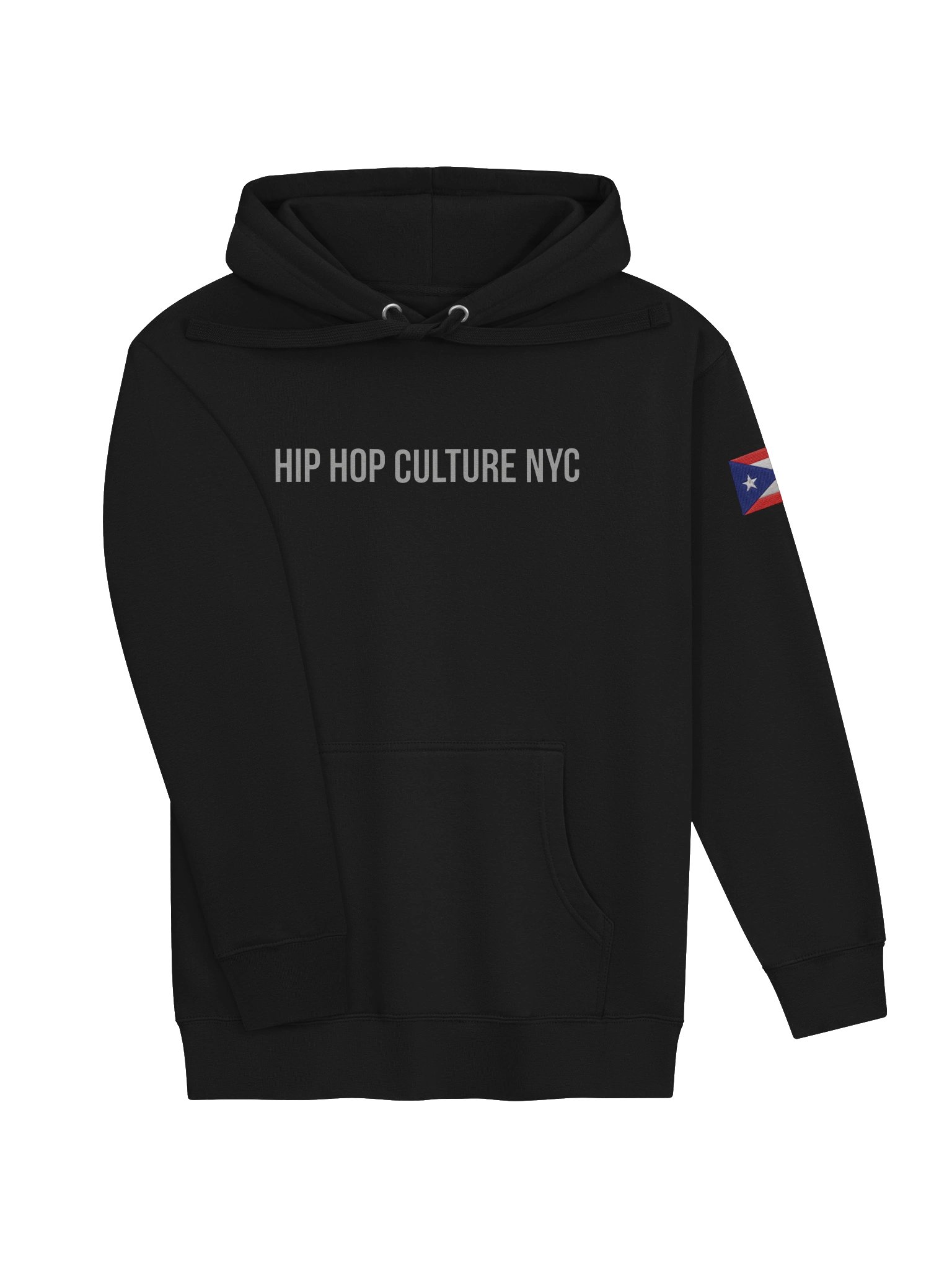 Boricua Beats New York City Streets Black Hoodie product image (3)