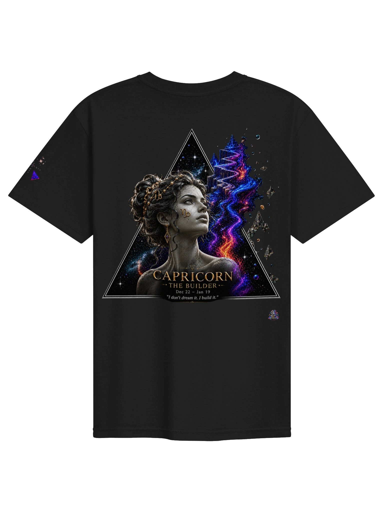 Capricorn Female Tee product image (157)