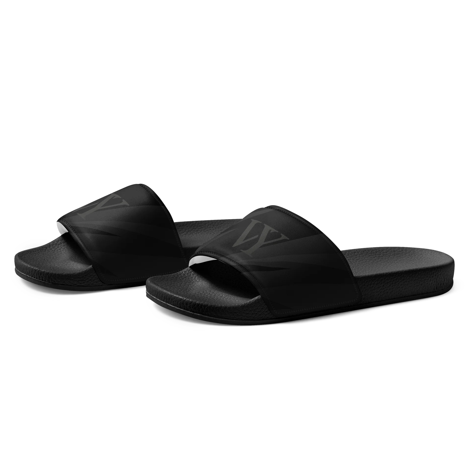VY Abstract Black Men's Slides product image (2)