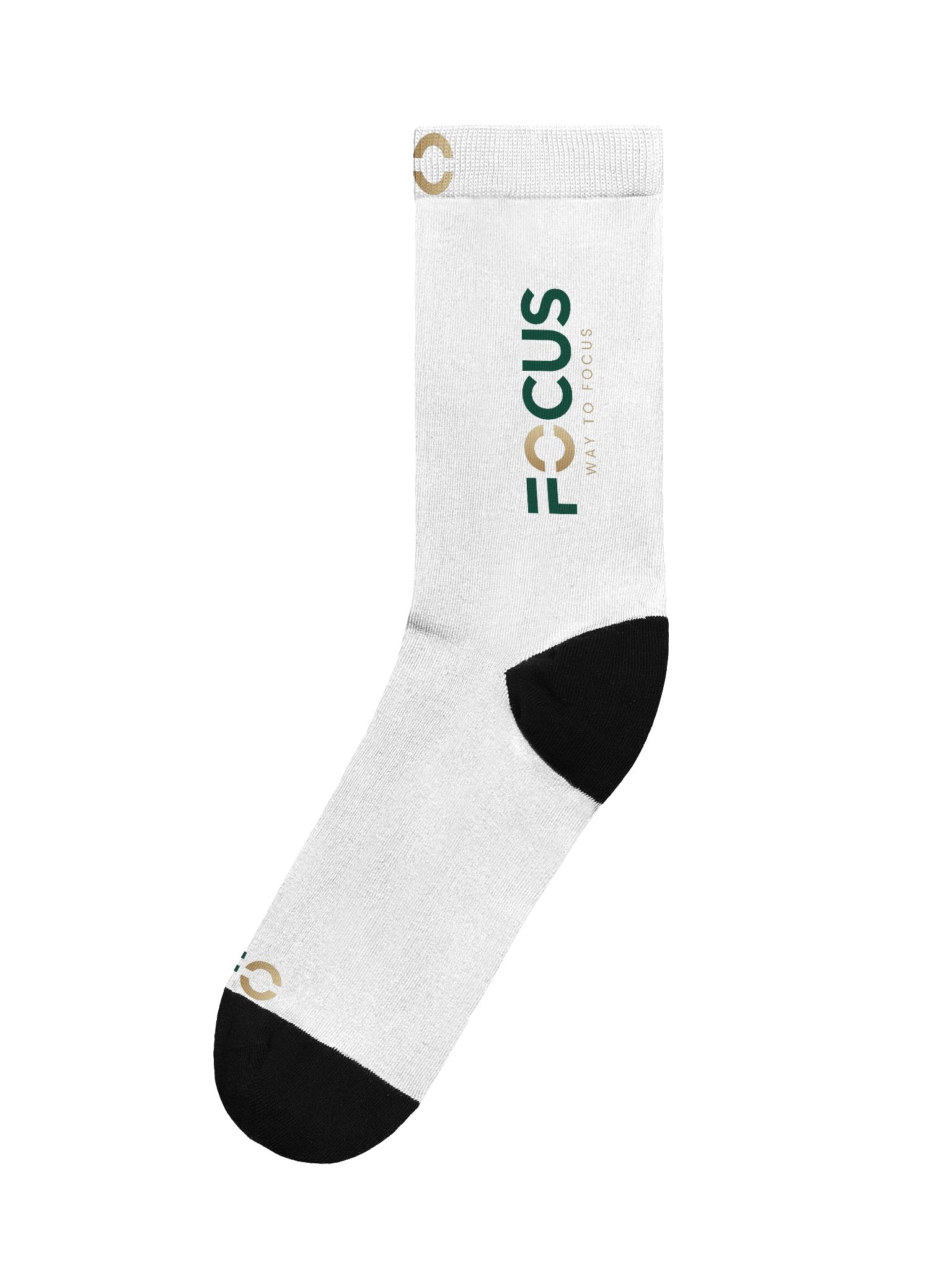 FOCUS Socks — White product image (1)
