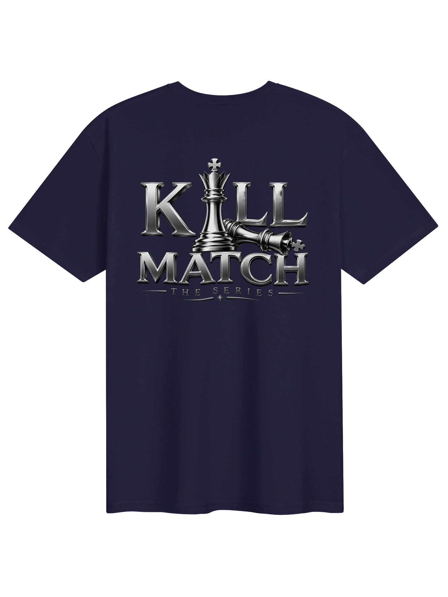 KM “KILL MATCH Checkmate” Tee — Silver Edition product image (2)