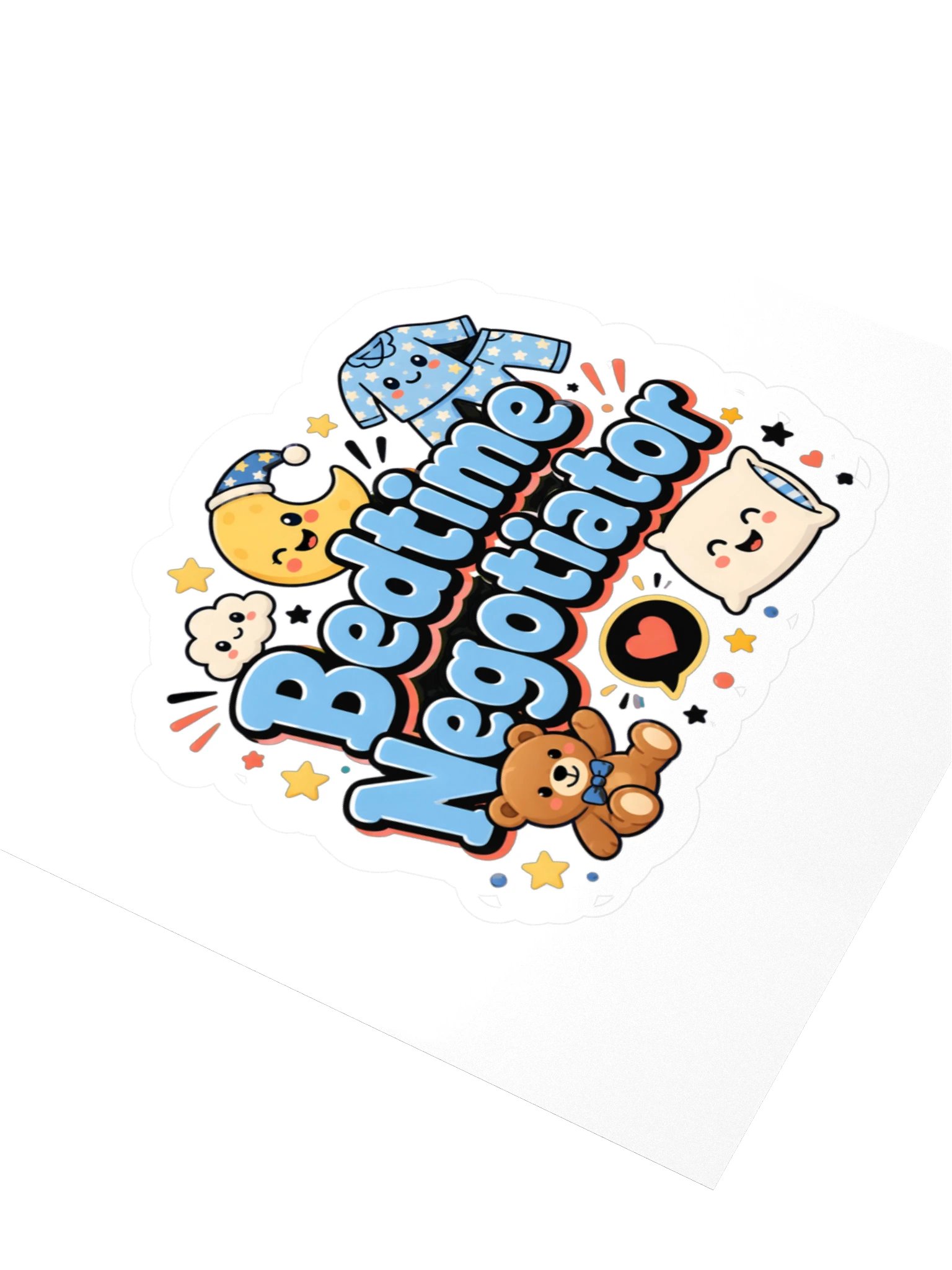 Bedtime Negotiator Sticker product image (3)