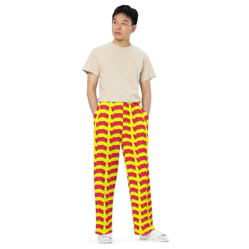 🥣 Saturday Morning Breakfast Kaboom! Wide-Leg Pants 🥣 product image (7)