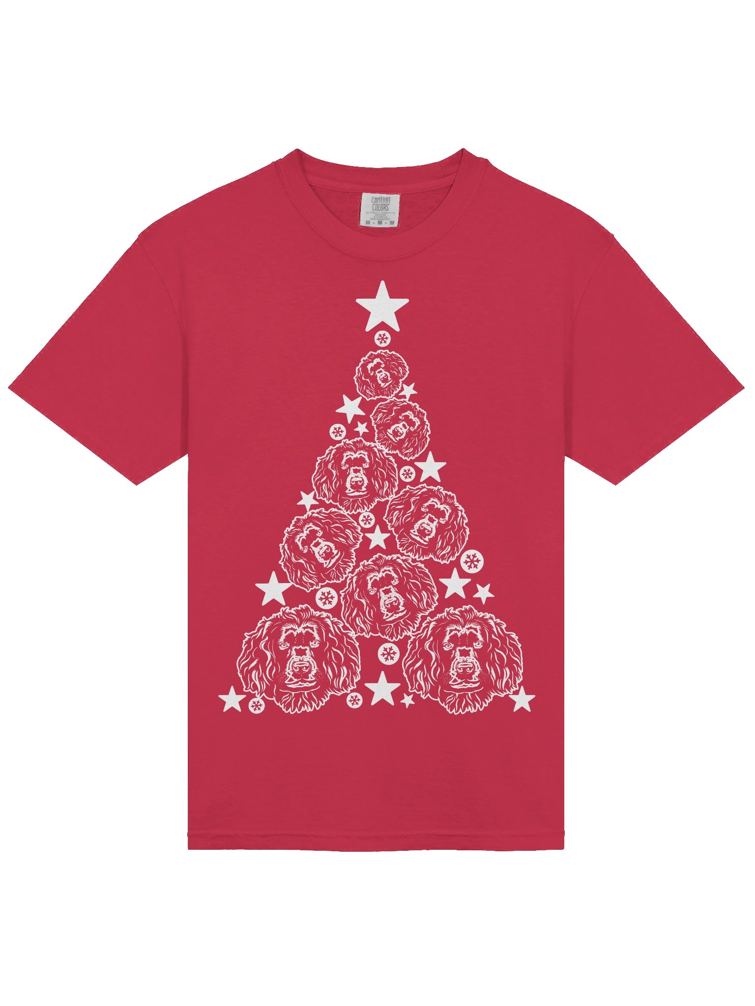 Boykin Spaniel Christmas Tree T-Shirt product image (5)