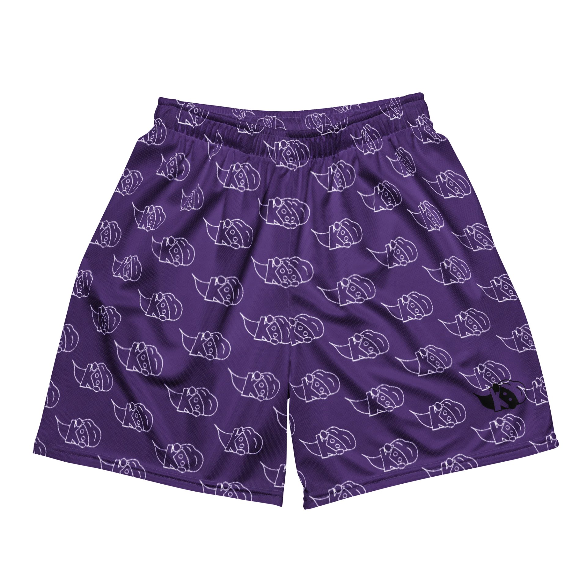 Purple Pattern KB Ball Shorts product image (2)